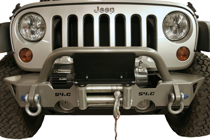 Tuffy Products Tuffy Flip-up License Plate Holder For Winch Roller Fairlead 01Black