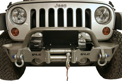 Tuffy Products Tuffy Flip-up License Plate Holder For Winch Roller Fairlead 01Black