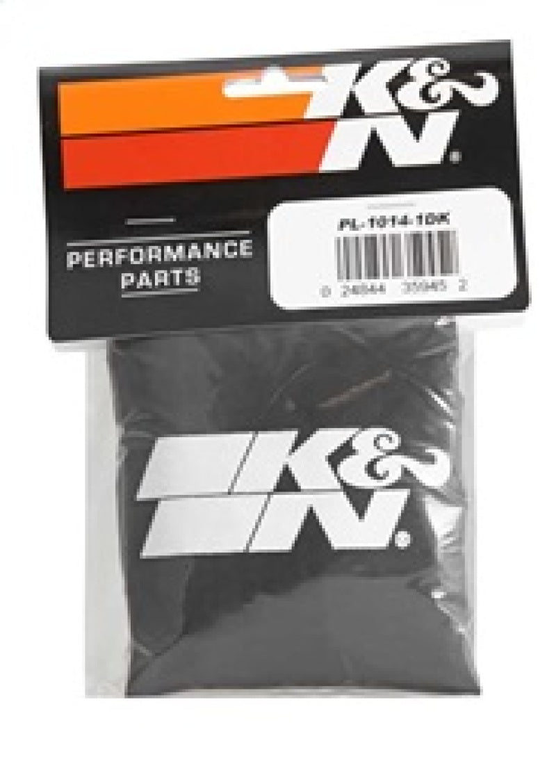 K&N Engineering K&N Polaris Black Round Drycharger Air Filter Wrap 11.25inx3inx3in