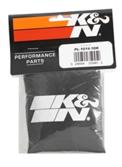 K&N Engineering K&N Polaris Black Round Drycharger Air Filter Wrap 11.25inx3inx3in
