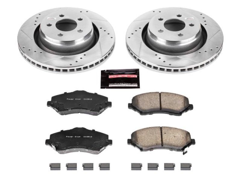 PowerStop Power Stop 09-11 Dodge Nitro Front Z23 Evolution Sport Brake Kit