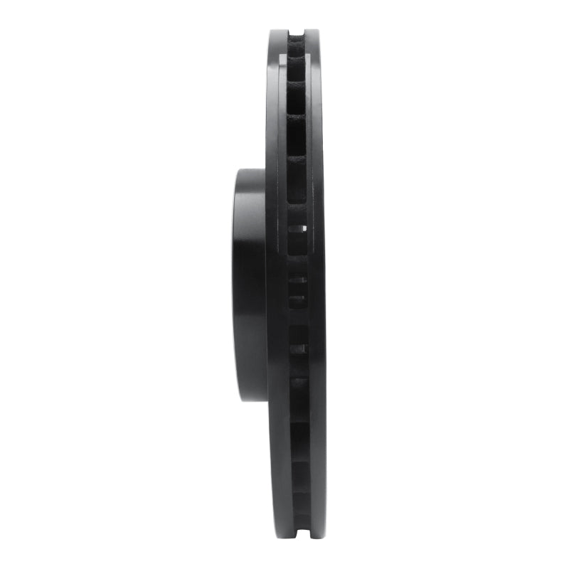 R1 Concepts R1 18-25 Land Rover Defender 110 Front Left Drilled & Slotted Black Brake Rotor