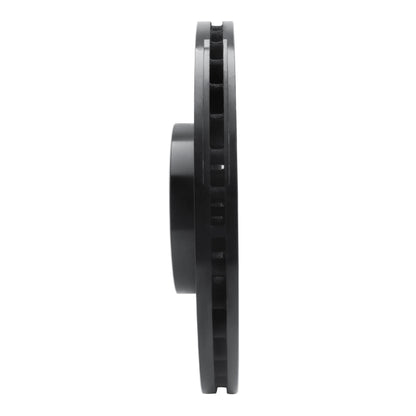 R1 Concepts R1 18-25 Land Rover Defender 110 Front Left Drilled & Slotted Black Brake Rotor