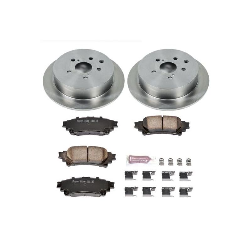 PowerStop Power Stop 10-15 Lexus RX350 Rear Autospecialty Brake Kit