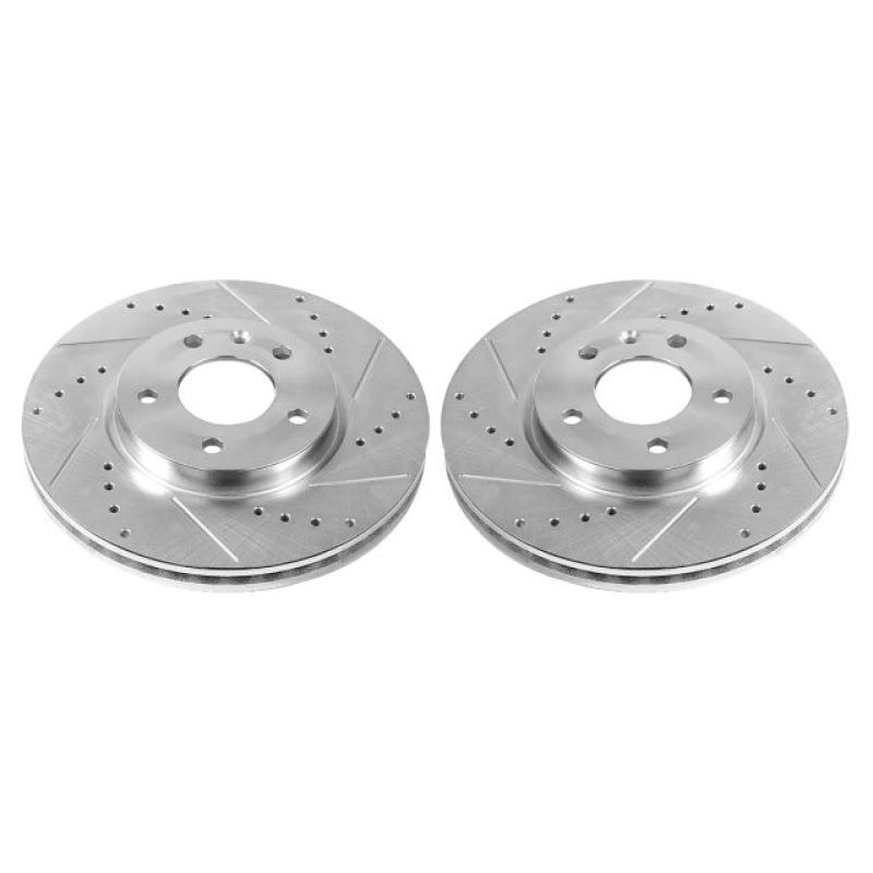 PowerStop Power Stop 17-19 Buick LaCrosse Front Evolution Drilled & Slotted Rotors - Pair