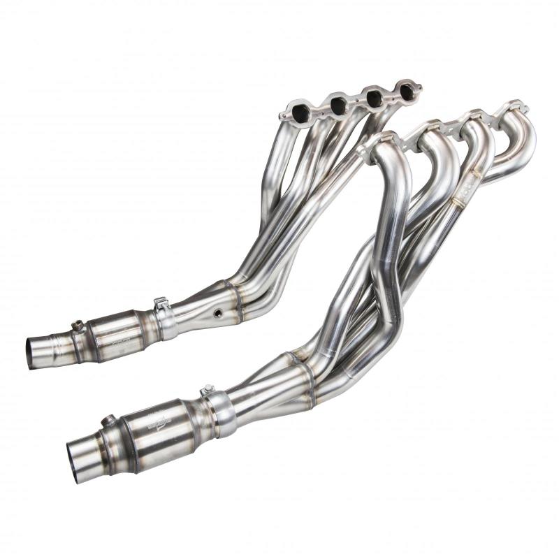 Kooks Headers Kooks 2016 + Chevrolet Camaro SS 1 7/8in x 3in SS Longtube Headers w/ Catted Connection Pipes