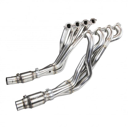 Kooks Headers Kooks 2016+ Chevrolet Camaro SS 1 7/8in x 3in SS Longtube Headers w/ Green Catted Connection Pipes