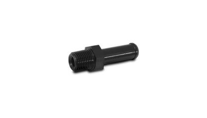 Vibrant 1/4in NPT to 3/8in Barb Straight Fitting - Aluminum