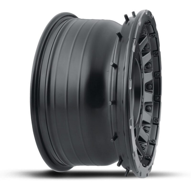 ICON Hammer Pro 17x8.5 / 6x5.5 / 0mm / 4.75in BS - Satin Black