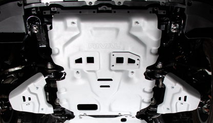 Rival 4x4 Rival 24-26 Toyota Tacoma Toyota 4Runner Toyota Land Cruiser Aluminum Engine Skid Plate