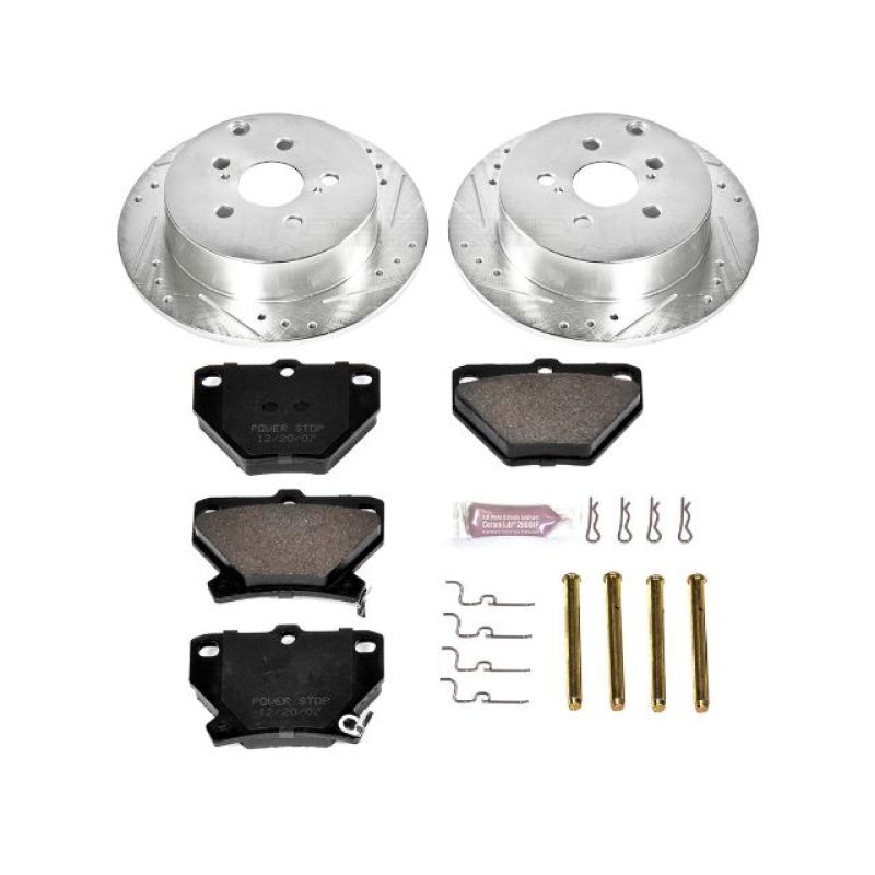 PowerStop Power Stop 03-06 Pontiac Vibe Rear Z23 Evolution Sport Brake Kit
