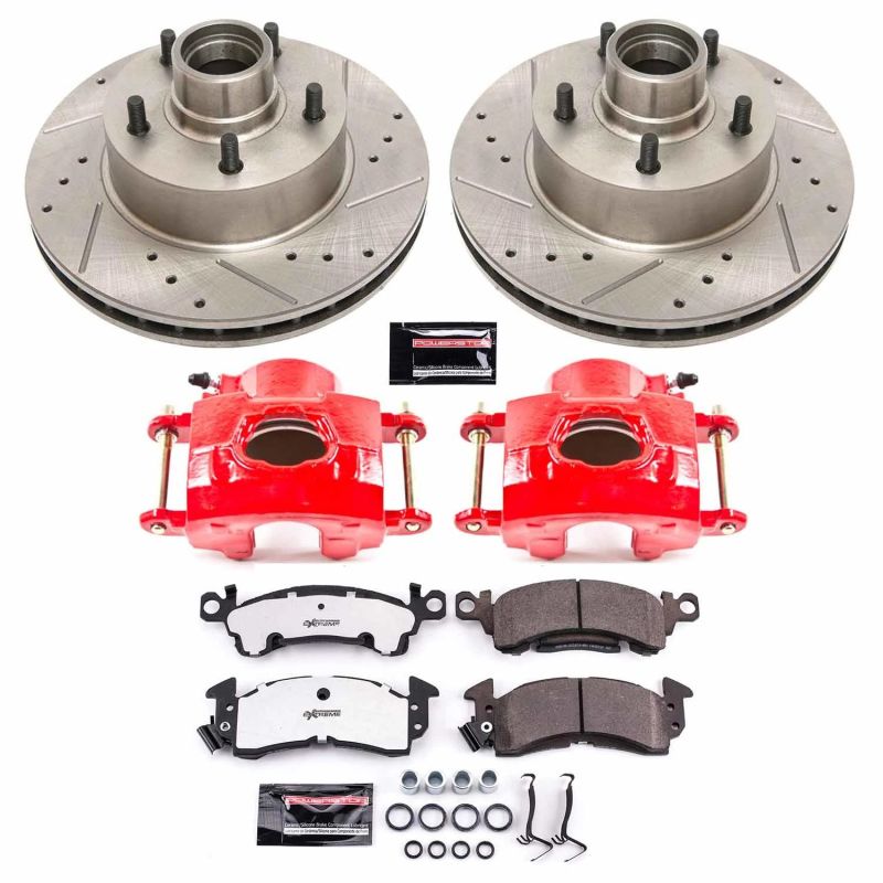 PowerStop Power Stop 79-86 Buick LeSabre Front Z26 Street Warrior Brake Kit w/Calipers