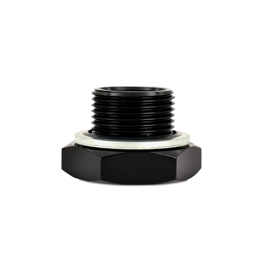 Mishimoto M22 x 1.5 With 1/8-27 NPT Port - Aluminum Fitting - Black