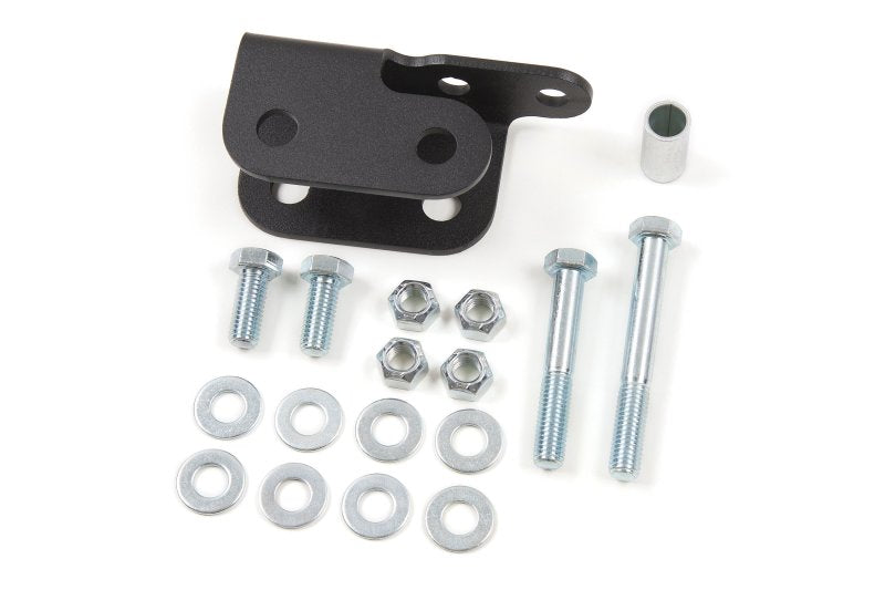 Zone Offroad 07-18 Jeep Wrangler JK 2-3in Track Bar Relocation Bracket