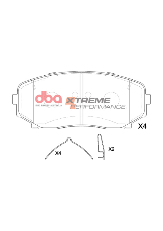DBA 2017+ Mitsubishi Eclipse Cross XP Performance Front Brake Pads
