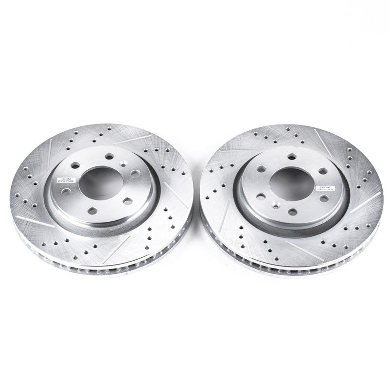PowerStop Power Stop 06-07 Buick Terraza Front Evolution Drilled & Slotted Rotors - Pair