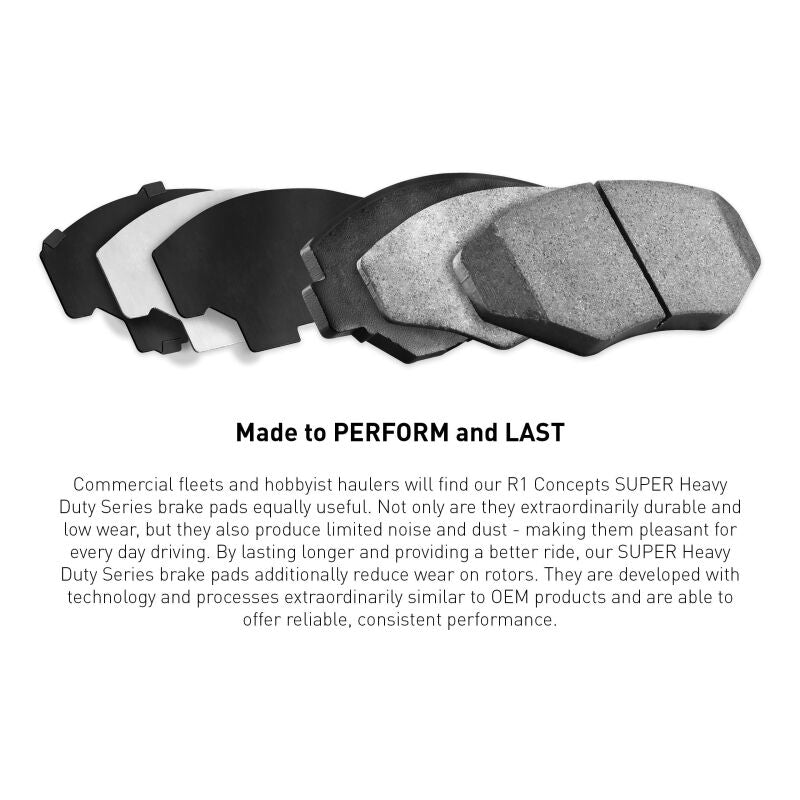 R1 Concepts R1 09-18 Ram 3500 Rear Super Duty Brake Pads