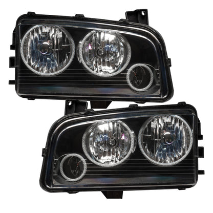 ORACLE Lighting Oracle 05-10 Dodge Charger SMD HL (Non-HID) - Triple Halo - ColorSHIFT