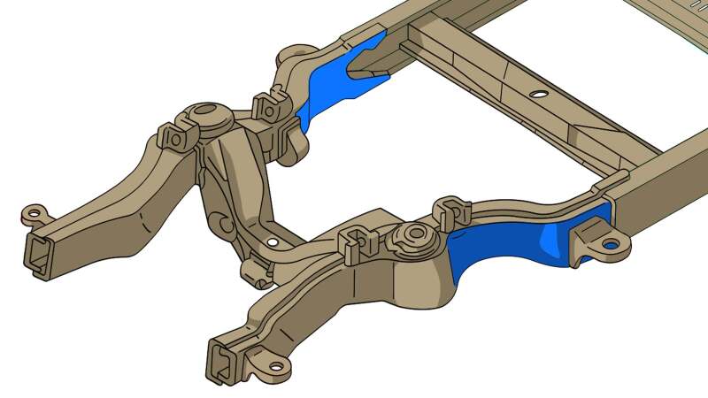 Rustbuster Front Frame Section Right Side
