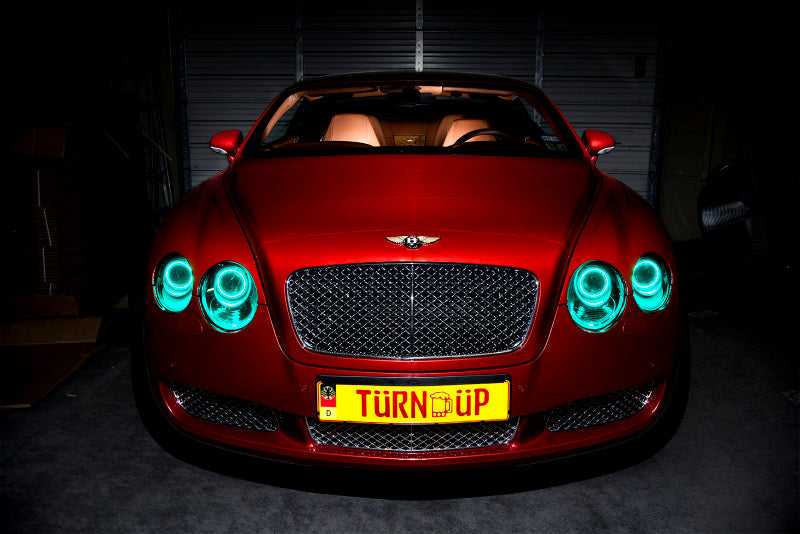 ORACLE Lighting Oracle Bentley Continental GT 10-14 Halo Kit - ColorSHIFT w/o Controller