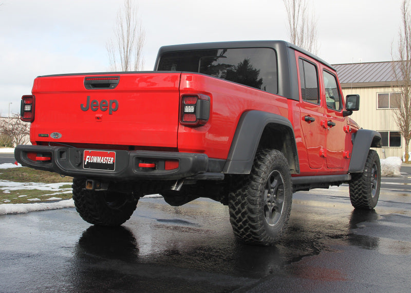 Flowmaster 21-23 Jeep Gladiator 3.0L American Thunder Cat-Back Exhaust System