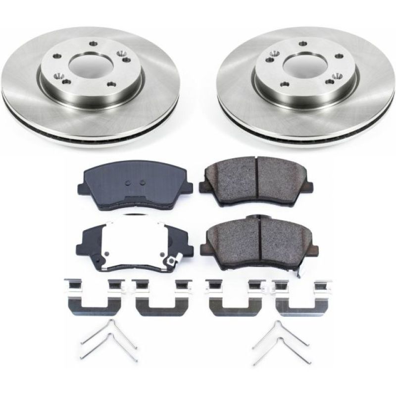 PowerStop Power Stop 17-19 Hyundai Elantra Front Autospecialty Brake Kit