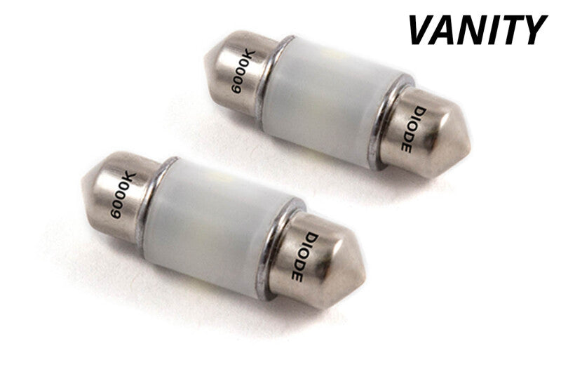 Diode Dynamics 31mm SMF2 LED Bulb - Red (Pair)