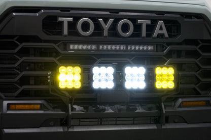 Diode Dynamics 2022 Toyota Tundra SS5 Grille CrossLink Lightbar Kit - Sport Yellow Combo