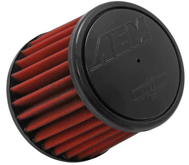 AEM Induction AEM Dryflow 3in. X 5in. Round Tapered Air Filter