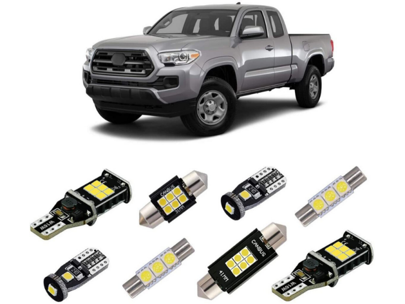 Cali Raised LED Cali Raised 2016-2023 Toyota Tacoma 9-Piece Interior Led Light Kit