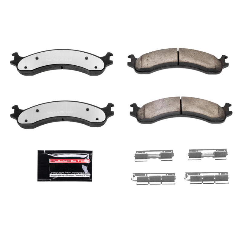 PowerStop Power Stop 00-02 Dodge Ram 2500 Front Z36 Truck & Tow Brake Pads w/Hardware