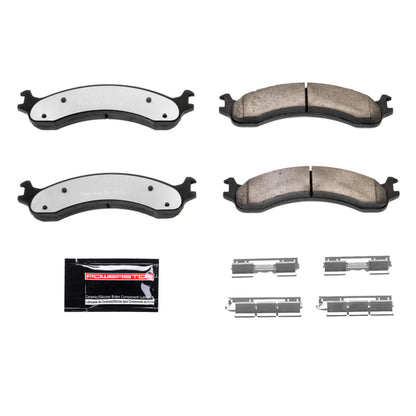 PowerStop Power Stop 00-02 Dodge Ram 2500 Front Z36 Truck & Tow Brake Pads w/Hardware