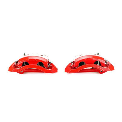PowerStop Power Stop 00-02 Dodge Ram 2500 Front Red Calipers w/Brackets - Pair