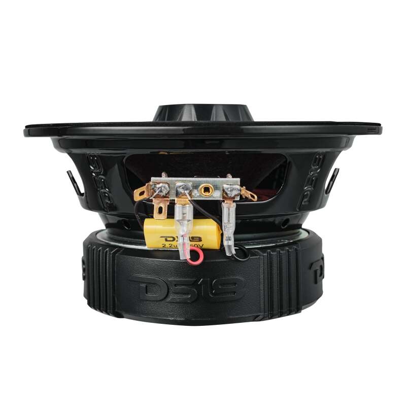 DS18 6.5in Coaxial Loudspeaker 225 Watts RMS 4 ohm Mid-Range Water Resistant Cone