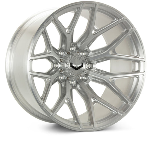 Vossen VFX-03 22x10 - 6x139.7 - ET18 - Super Deep - 78.1 - Brushed Gloss Clear Wheel