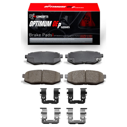 R1 Concepts R1 2006-2025 Scion FR-S Rear R1 Optimum OE Pads & Hardware Kit