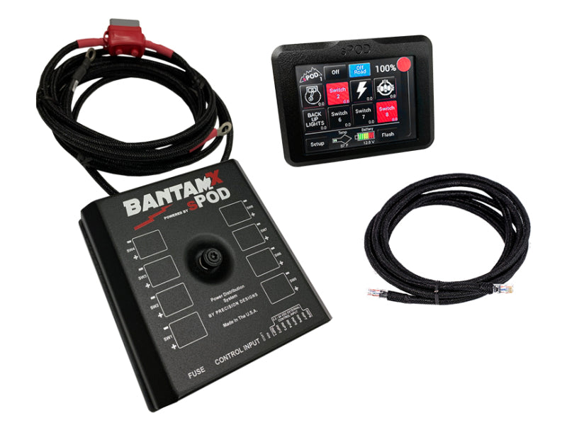 sPOD BantamX Touchscreen for 36in Battery Cables