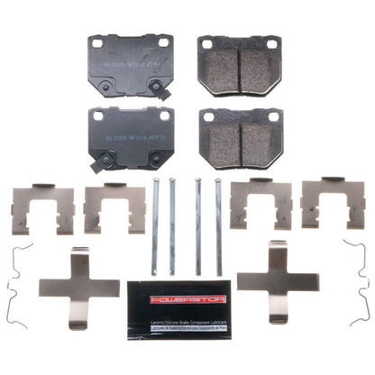 PowerStop Power Stop 90-96 Nissan 300ZX Rear Z23 Evolution Sport Brake Pads w/Hardware