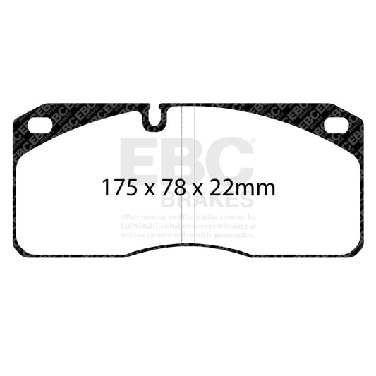 EBC Stoptech 63.309.1027 Caliper Bluestuff Brake Pads