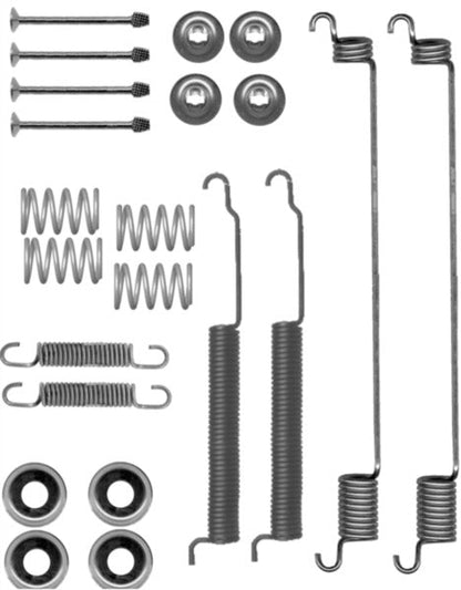 Mintex MBA843 Accessory Kit, brake shoes