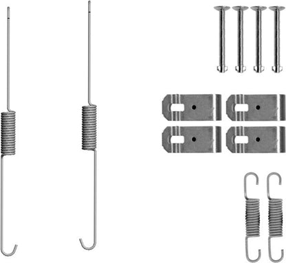 Mintex MBA888 Accessory Kit, brake shoes
