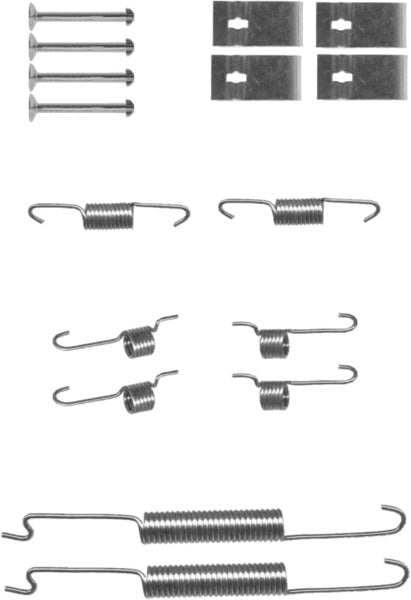 Mintex MBA863 Accessory Kit, brake shoes