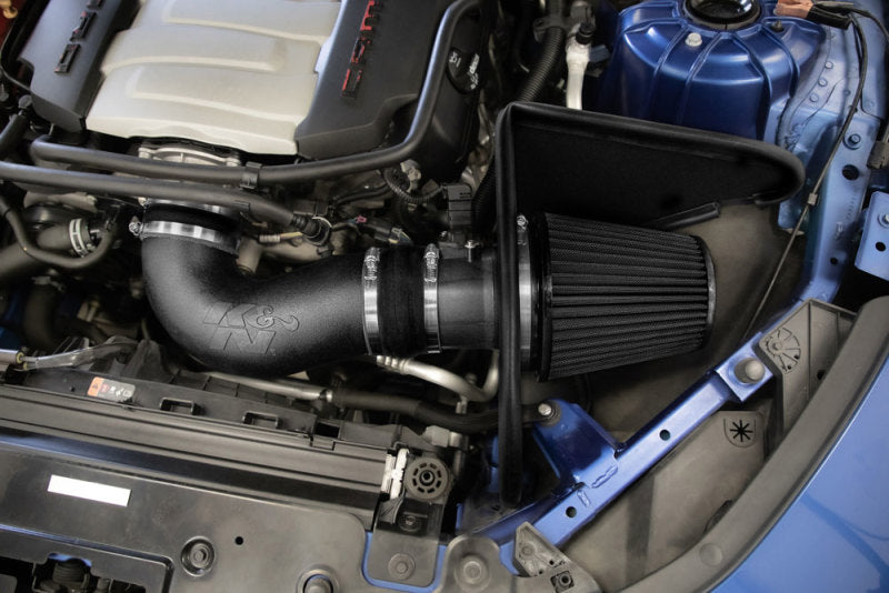 K&N Engineering K&N 16-23 Chevrolet Camaro SS 6.2L V8 F/I DRYFLOW Performance Air Intake System