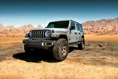 ORACLE Lighting Oracle Jeep Wrangler JL/Gladiator JT 7in. High Powered LED Headlights (Pair) - 2