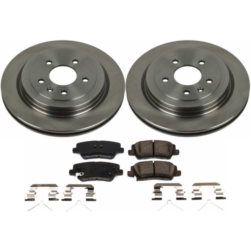 PowerStop Power Stop 16-18 Cadillac ATS Rear Autospecialty Brake Kit