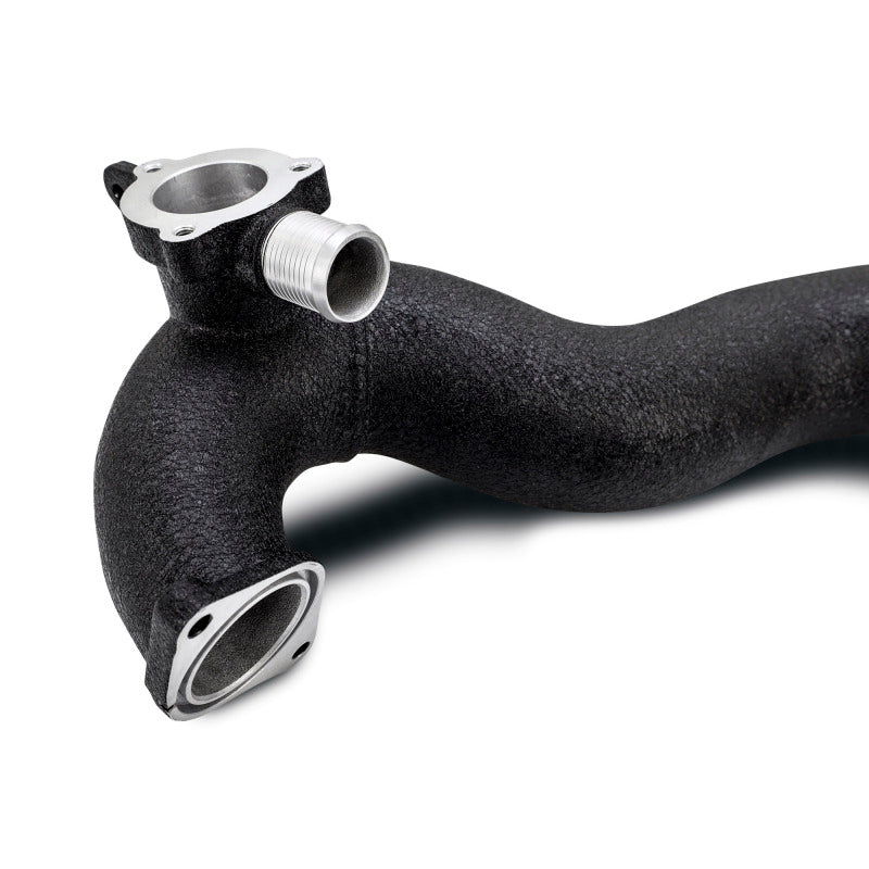 Mishimoto 2024+ Ford Mustang EcoBoost Charge Pipes - Wrinkle Black