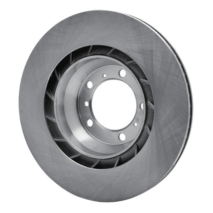 R1 Concepts R1 07-16 Porsche Panamera Right Rear Drilled & Slotted Silver Brake Rotor