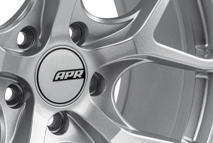 APR A01 Flow Formed 18x8.5 / 5x112 / ET45 / 66.5mm Bore / Hyper Silver Wheel