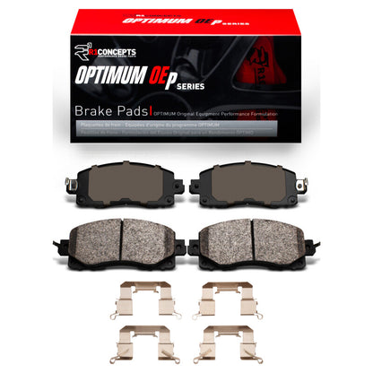 R1 Concepts R1 2019-2025 Subaru Crosstrek Front R1 Optimum OE Pads & Hardware Kit