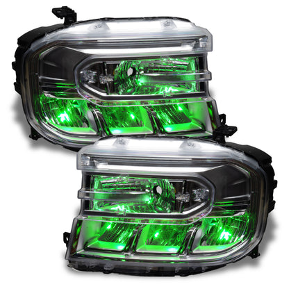 ORACLE Lighting Oracle 2022 Ford Maverick RGB Headlight Demon Eye Kit - ColorSHIFT w/BC1 Controller